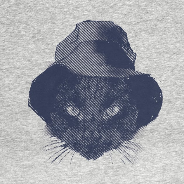 detective black cat by gambar_corek